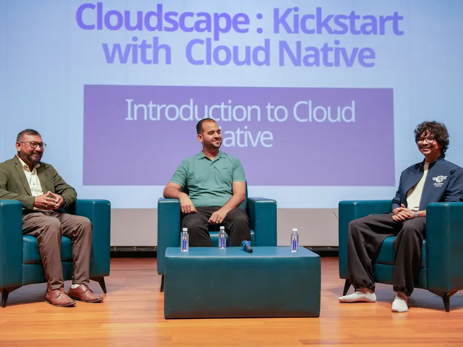 Panel at Cloudscape, Parul University