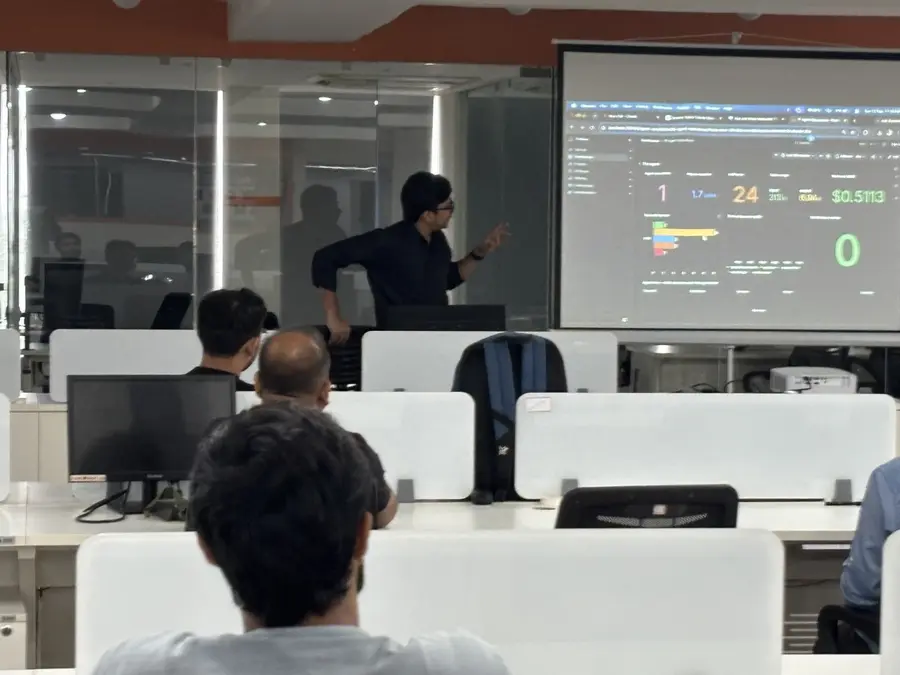 Live Grafana demo at Cloud Native Vadodara