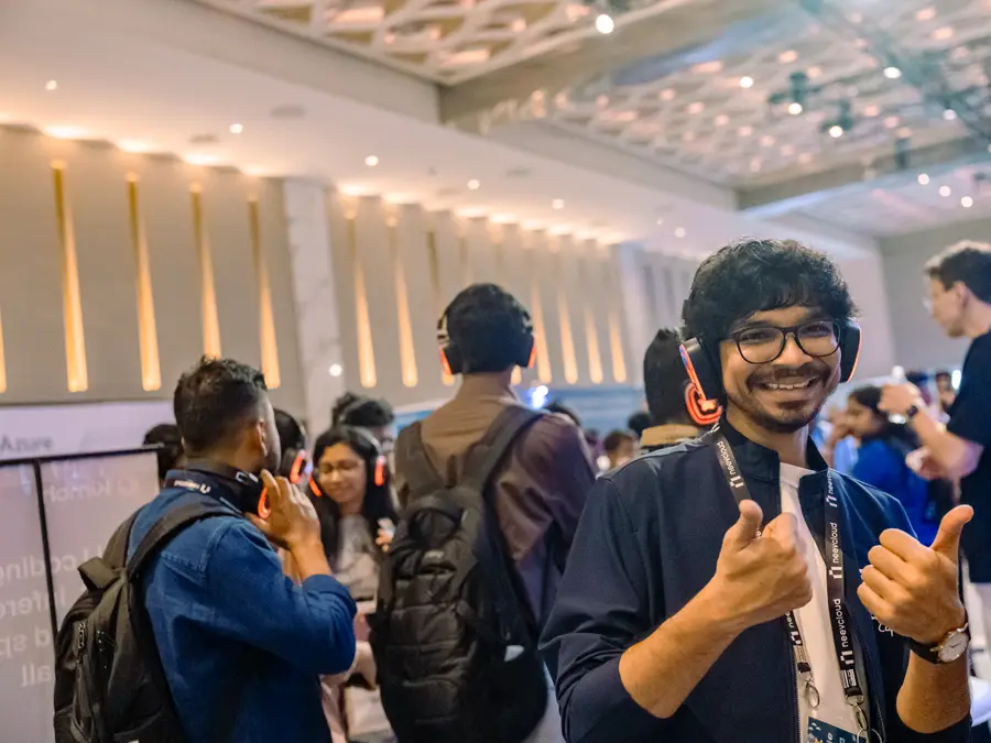 In the hallway at KubeCon India 2026