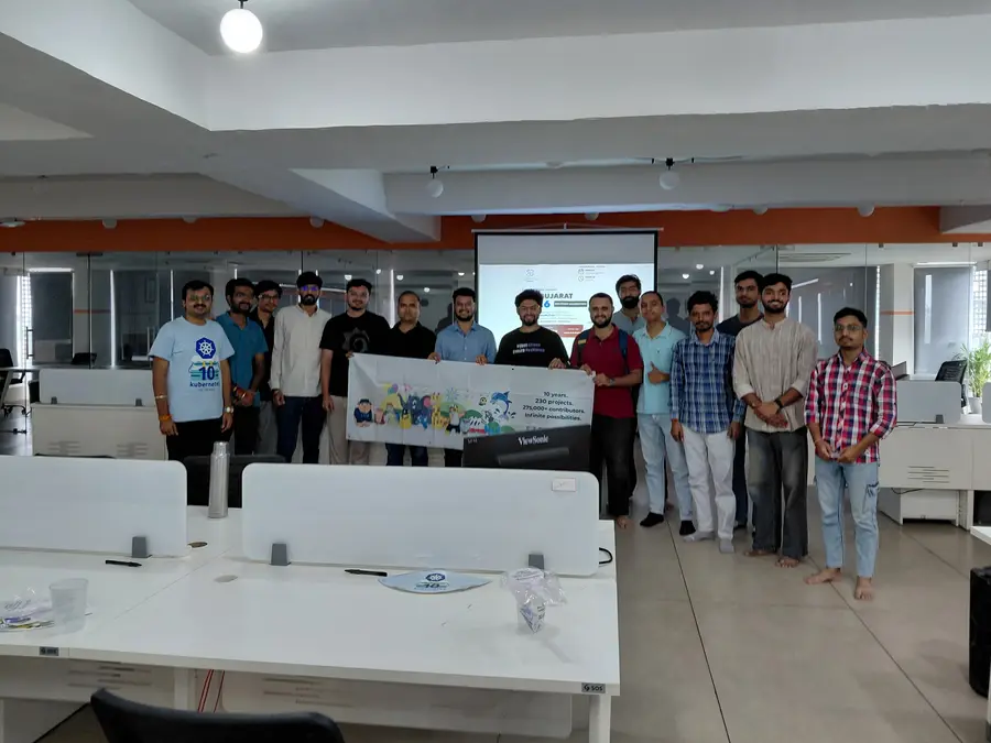 The room at Cloud Native Vadodara
