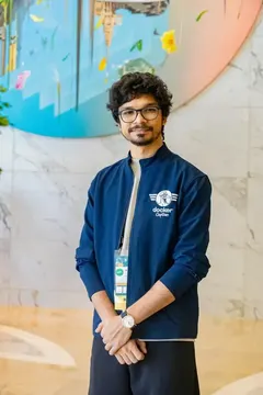 Rushabh Shah: Full length, second pose